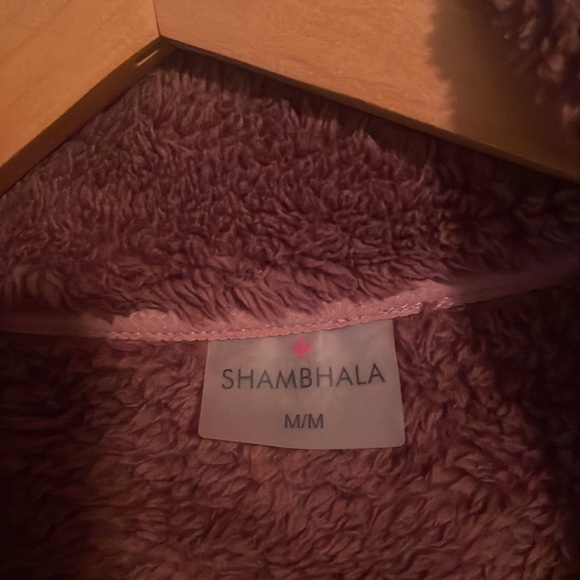 💕SHAMBHALA Zip Up Sherpa Jacket, Medium - Picture 3 of 8